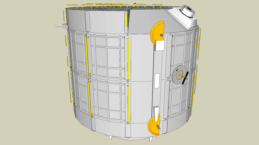 Experiment Logistics Module (ISS Modules) | 3D Warehouse
