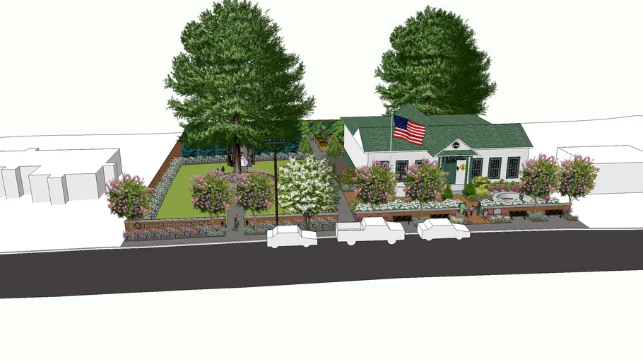 East White Oak Community Center Plaza Concept