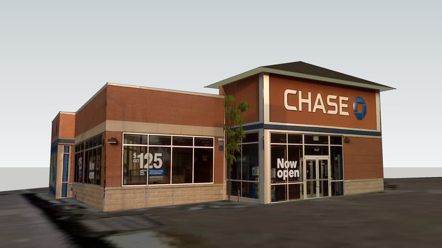 Chase Bank on Eliot Avenue 3D Warehouse