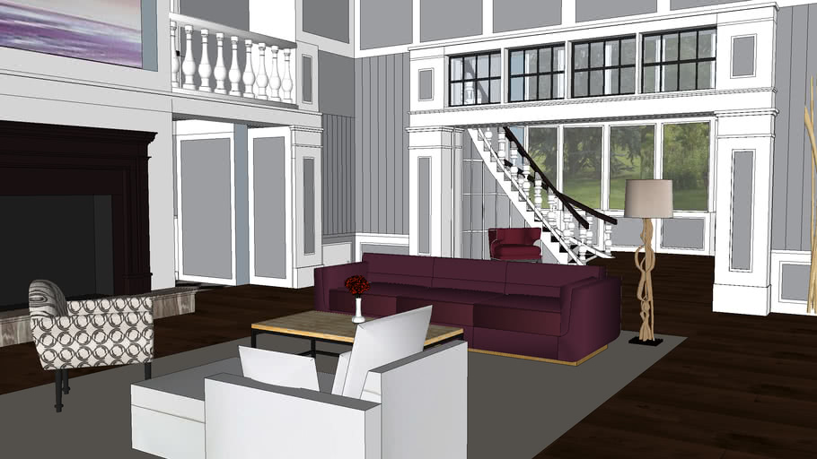 Emily’s Grayson manor Revenge season 4 3D Warehouse