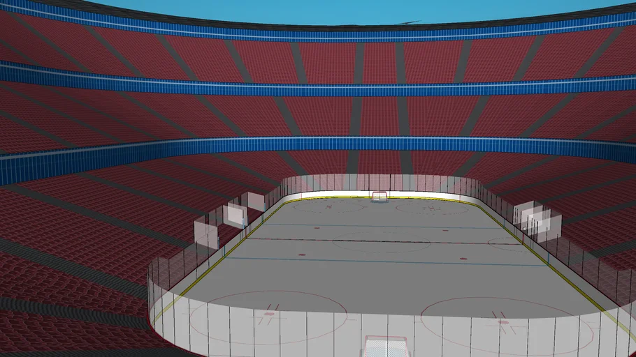 Nhl Style Hockey Arena 