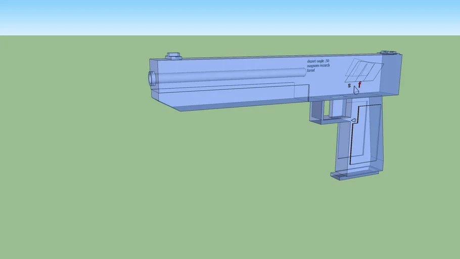 Deagle Of Glass 3d Warehouse