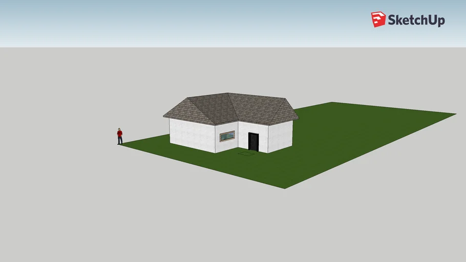 a simple house | 3D Warehouse