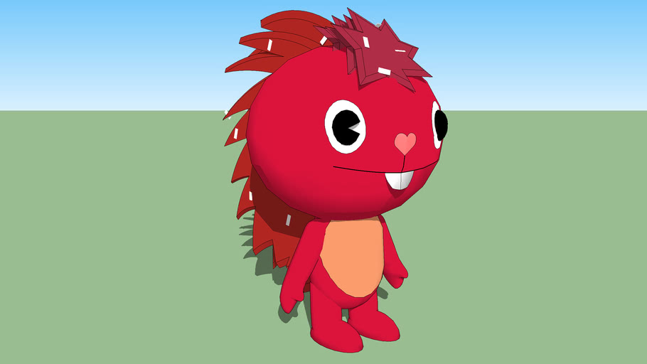 Happy Tree Friends - Flaky | 3D Warehouse