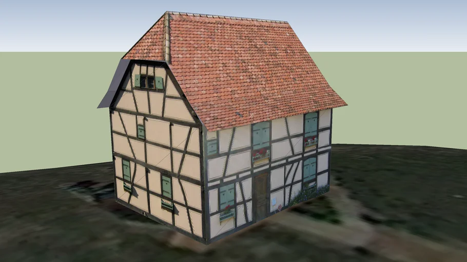 The Steinbach Alsatian House, Castroville Texas 3D Warehouse