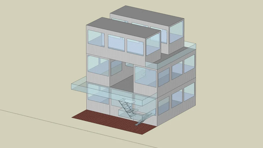 Picture of Tour Seven Shipping Container Apartments with Google Streetview