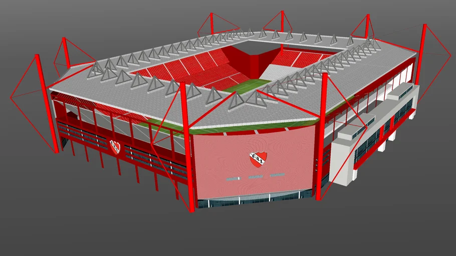 estadio libertadores de america club atletico independiente argentina - -  3D Warehouse