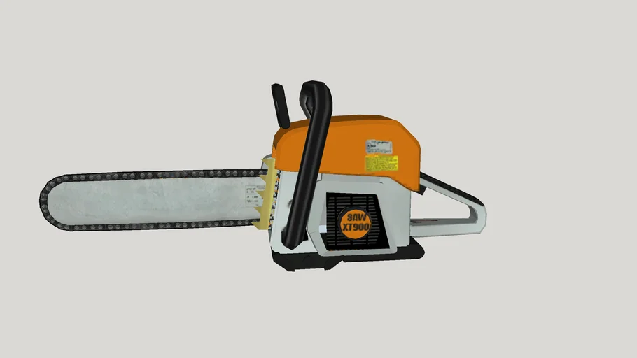 3d chainsaw stihl ms 280