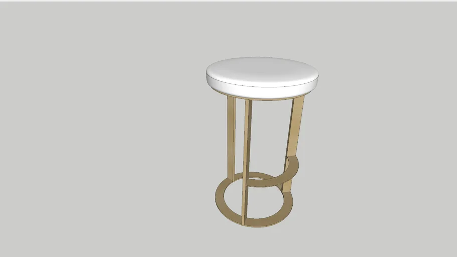 Amisco Allegro counter stool 3D Warehouse