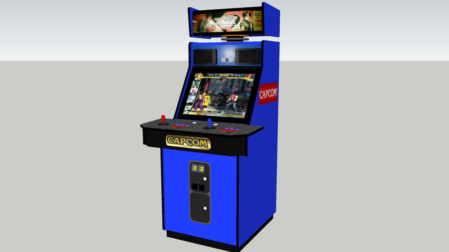 Capcom Vs Snk Millennium Fight 2000 Arcade Game 3d Warehouse 