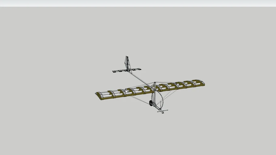XTA700 Ultralight Glider 3D Warehouse