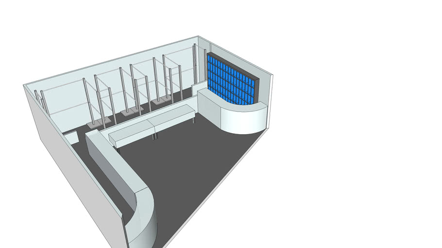CoatChex Momentum Layout 3D Warehouse