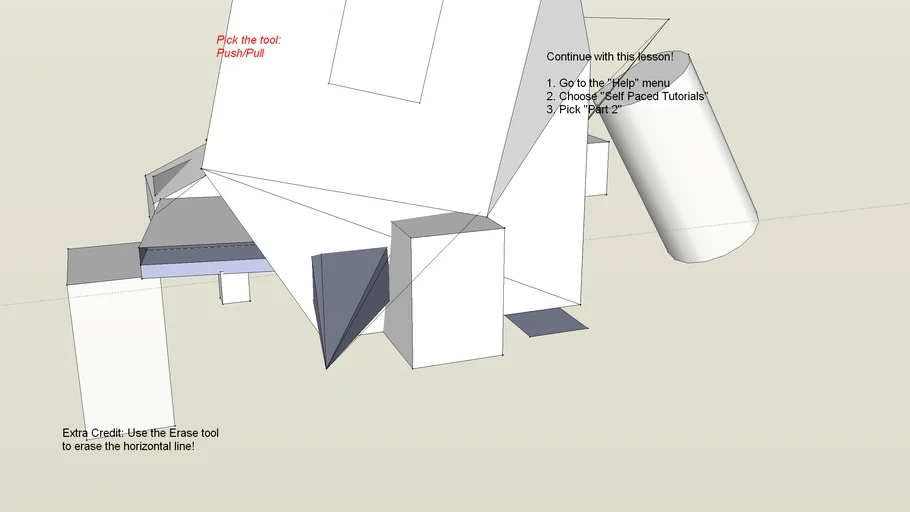 my first attempt, from tutorial | 3D Warehouse