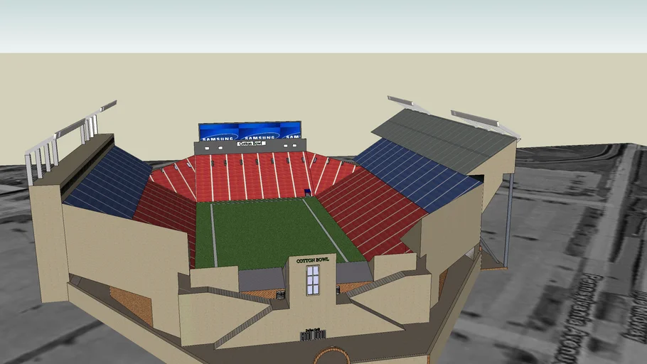 Cotton Bowl II | 3D Warehouse