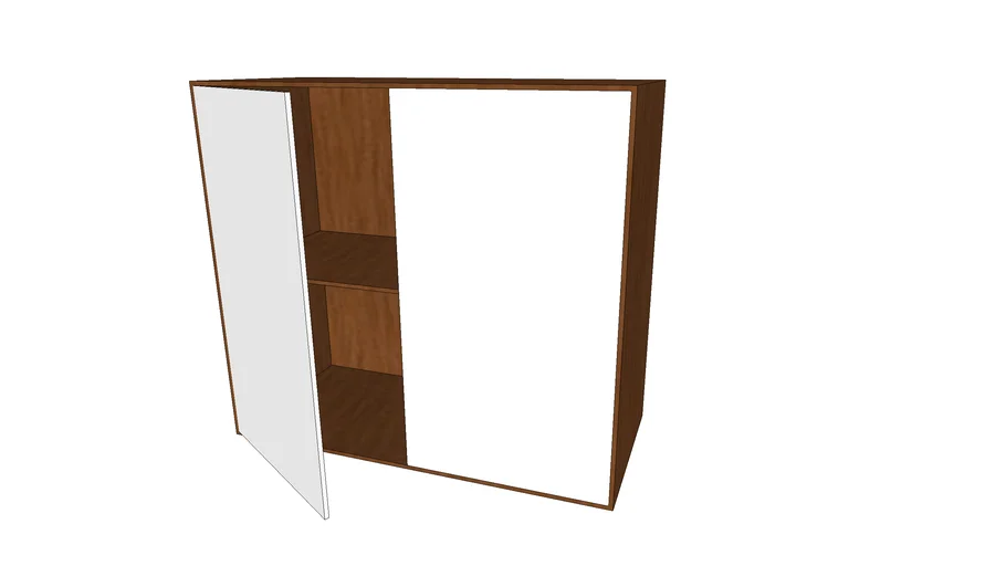 Vogue 2 Door Cabinet | 3D Warehouse