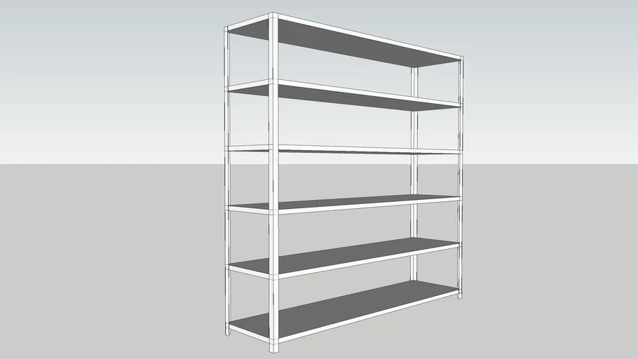 Simple shelfs | 3D Warehouse