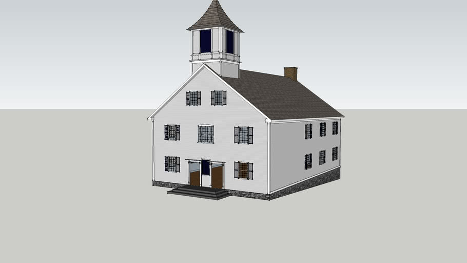 Original Thetford Academy Building 3D Warehouse