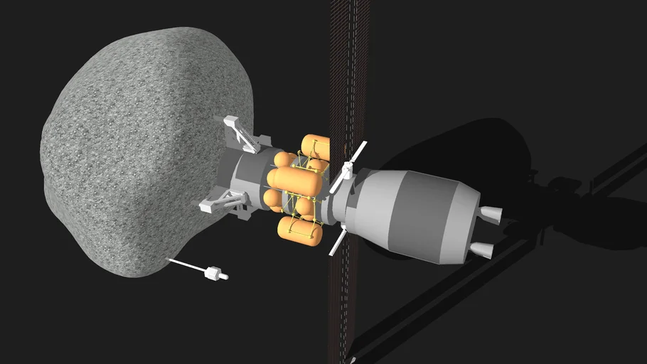 capture an asteroid | 3D Warehouse