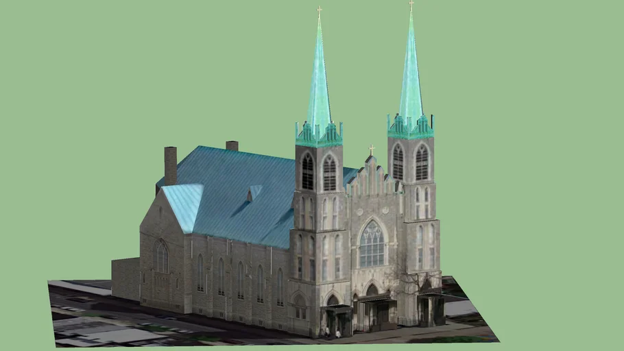 Saint Adalbert Church, Philadelphia 3D Warehouse