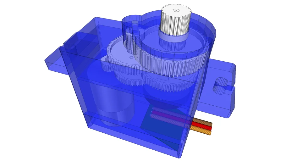 SG90 Servo 3D Warehouse