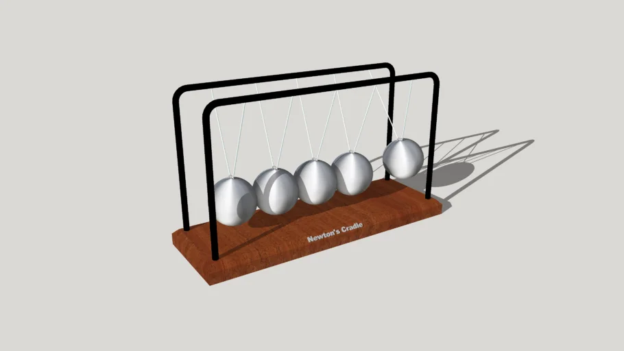 Newton's Cradle | 3D Warehouse