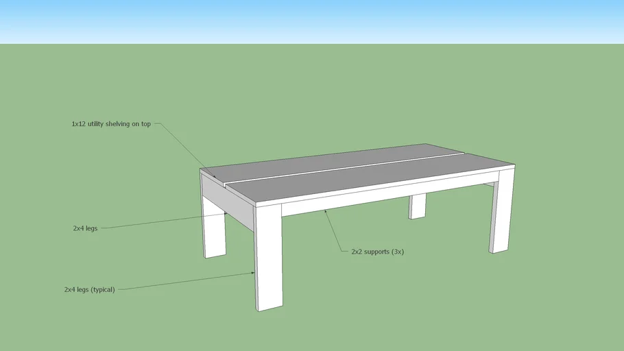 Table Top Review by JL Designed by PL 3D Warehouse