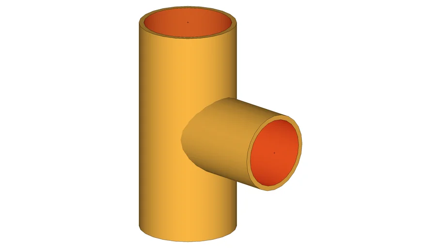 Copper pipe fittings - - 3D Warehouse