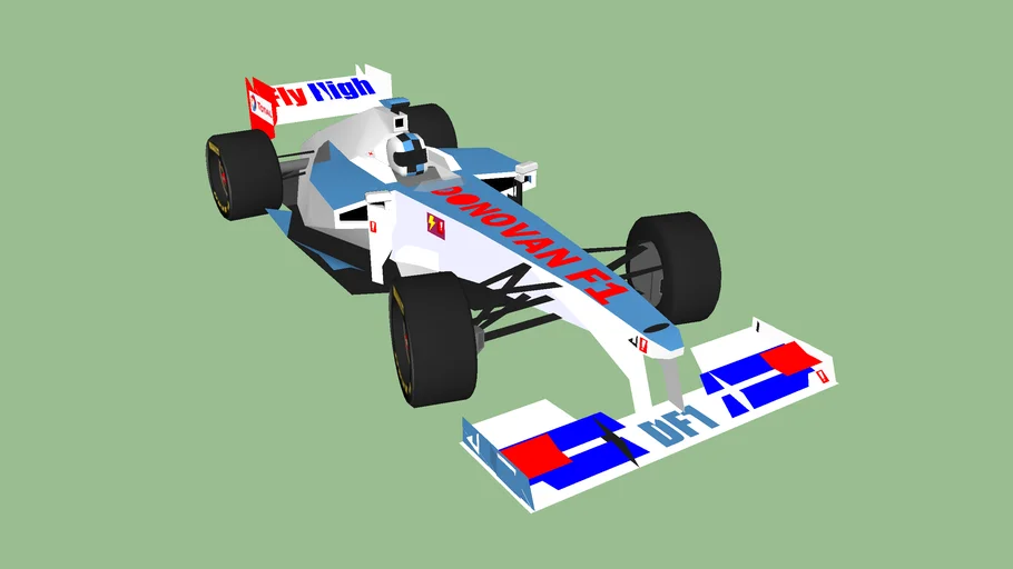 Donovan-Renault F1 Racing Car | 3D Warehouse