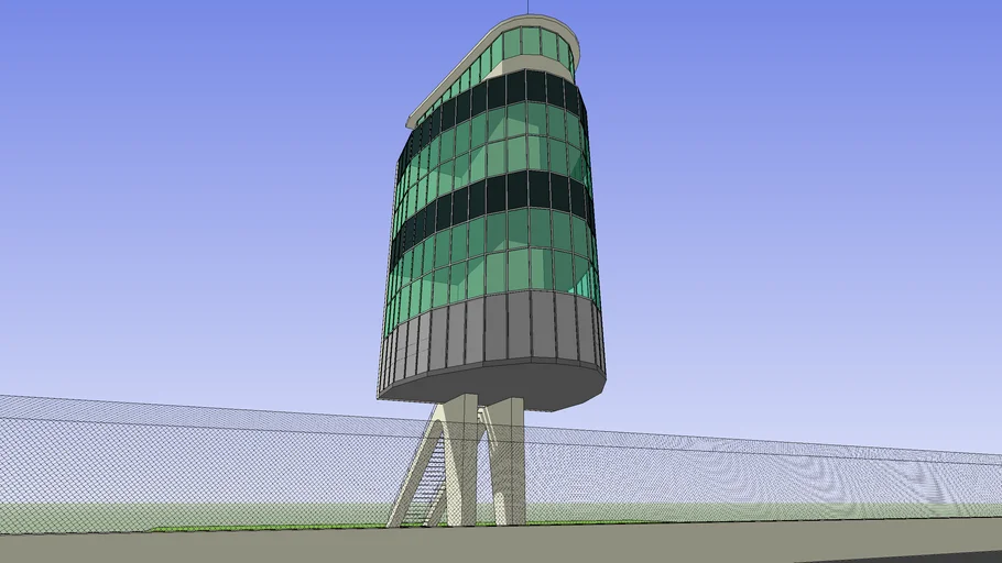 Monza Timing Tower | 3D Warehouse