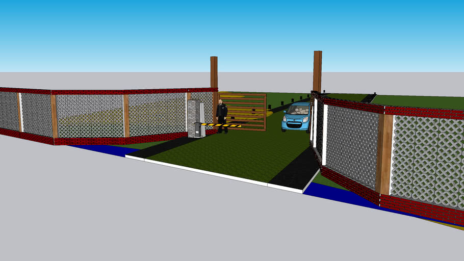 Gate II 3D Warehouse
