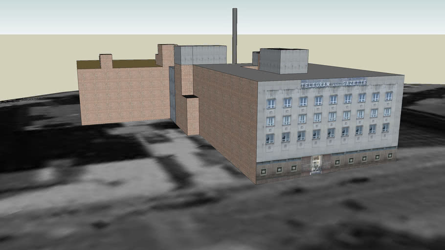 Telegram and Gazette Building 3D Warehouse