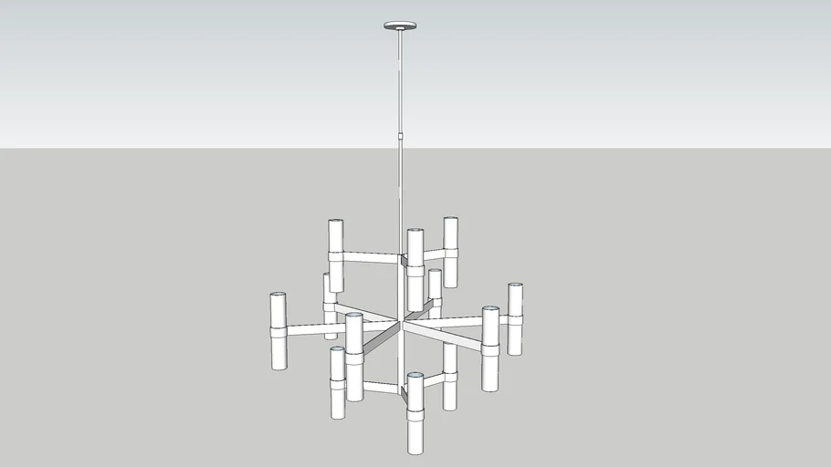 Margita Medium Chandelier by AERIN