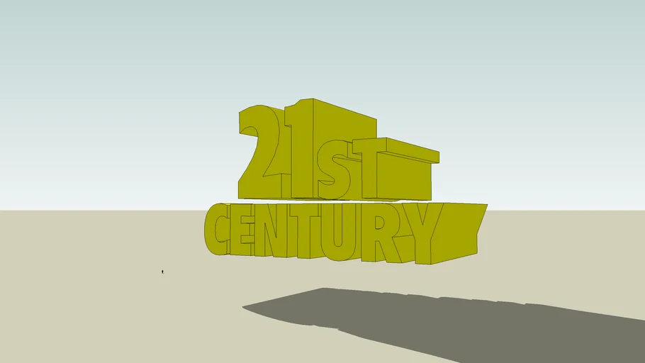 21st Century letters | 3D Warehouse