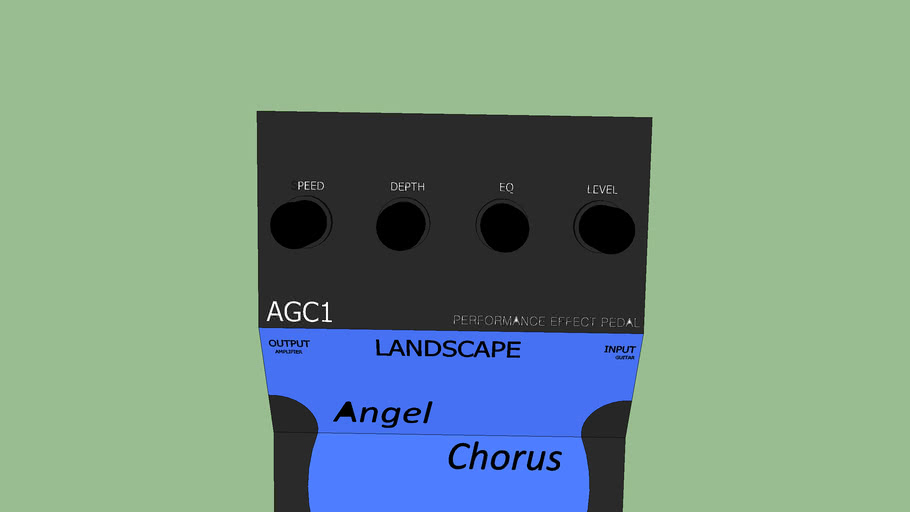 Guitar Pedal Landscape Angel Chorus 3D Warehouse