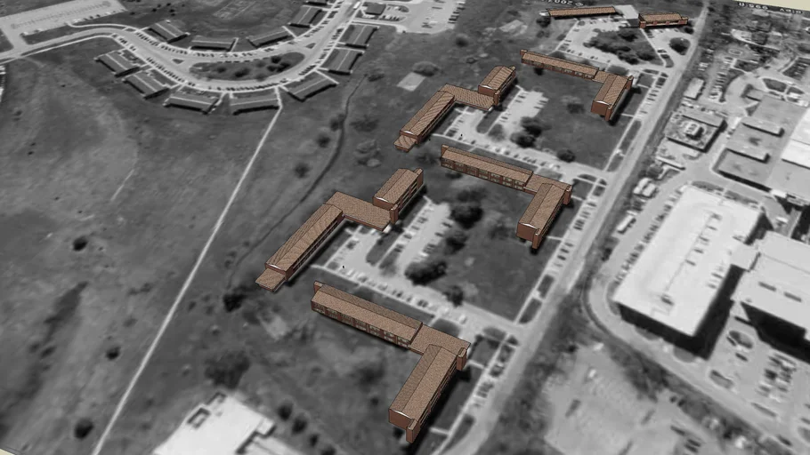 Shawneetown Apartments 3D Warehouse