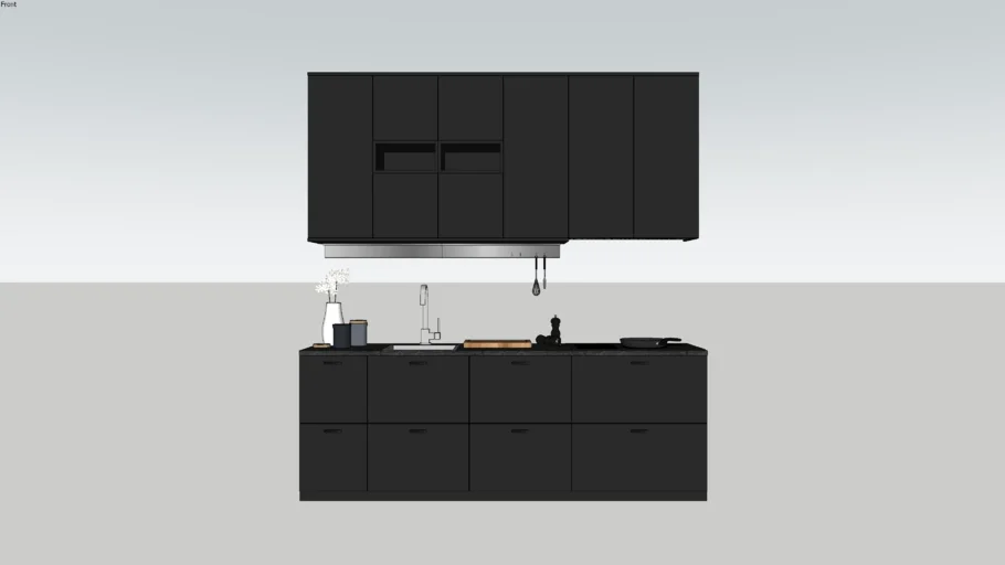 Ikea METOD Modul Kitchen 240 cm With Acc