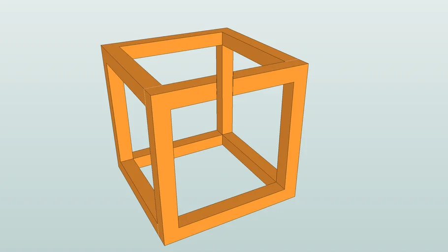 cube impossible | 3D Warehouse