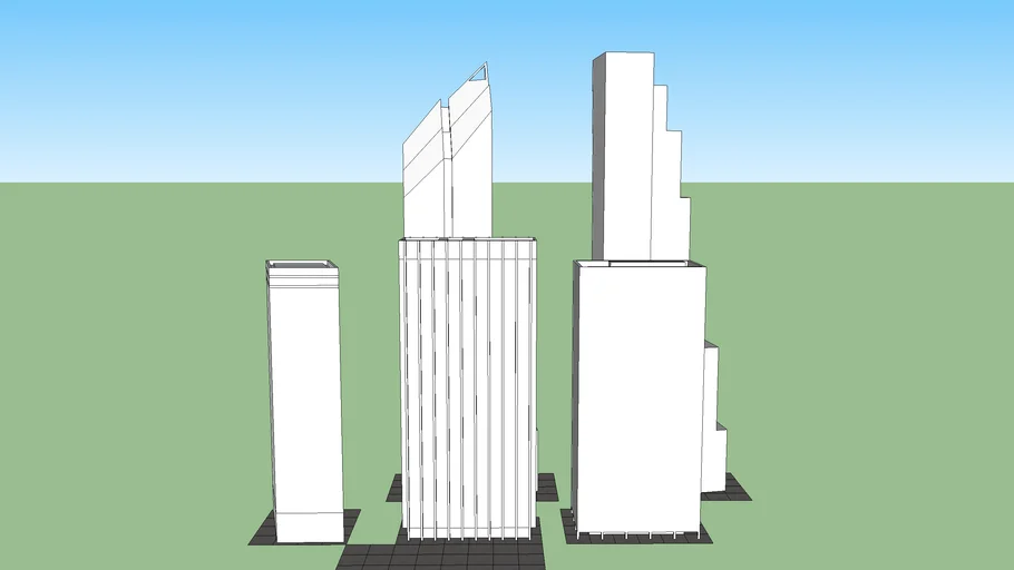 Alpha Cube World -- New York City Landmarks Part 3 | 3D Warehouse