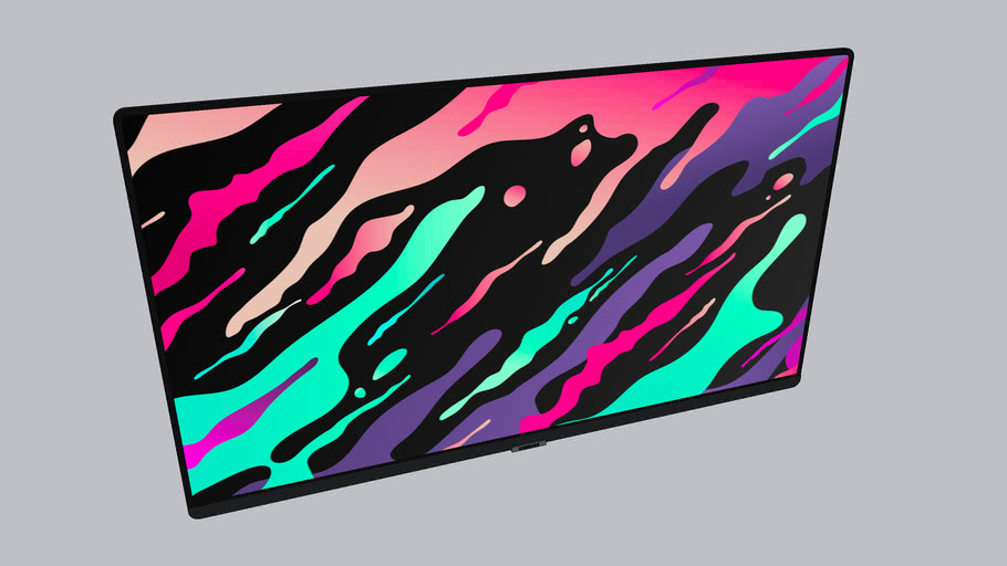 Samsung M7 32 Inch Monitor (No Stand) 3D Warehouse