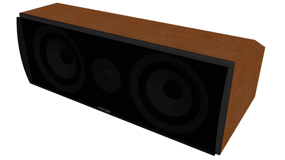 Polk Audio CS2 Series II Center Channel Speaker (Cherry) 3D Warehouse