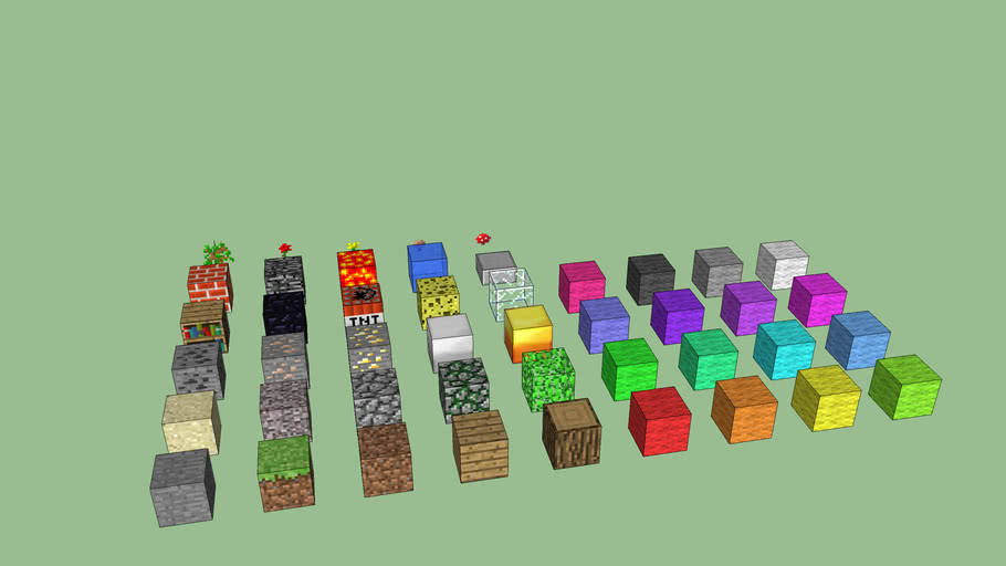 Minecraft Blocks | 3D Warehouse