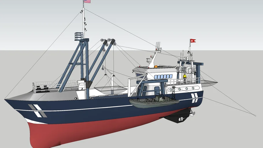 Fishing boat 3D Warehouse