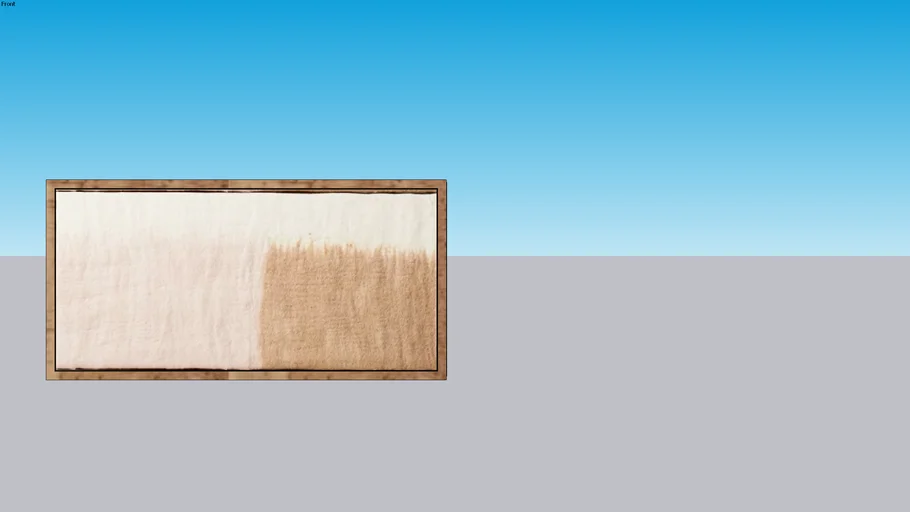 Felt Wall Art Pink 3D Warehouse