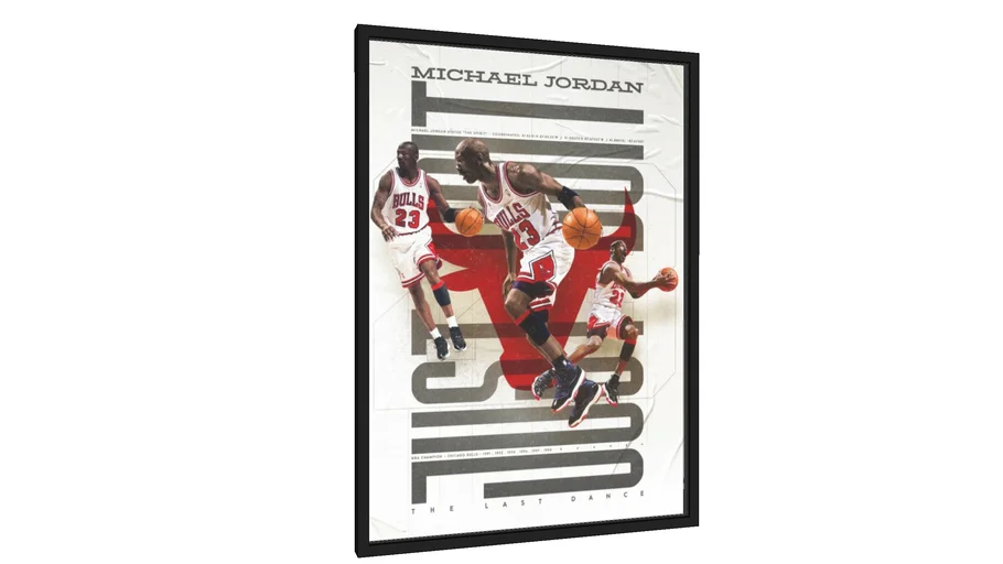Quadro Michael Jordan Jumpman Galeria9 por leandrojsj - - 3D Warehouse