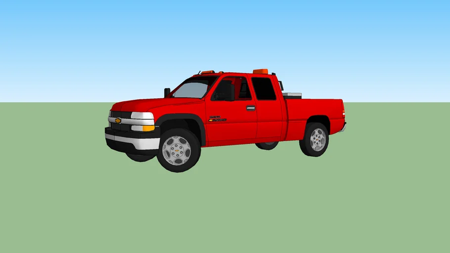 2001 Chevrolet Silverado 2500hd Extended Cab Short Bed With A 66l Duramax Turbo Diesel 3d 3913