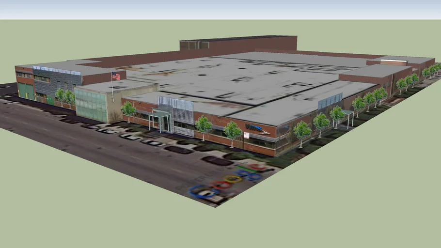 WMS Gaming Chicago Roscoe building | 3D Warehouse