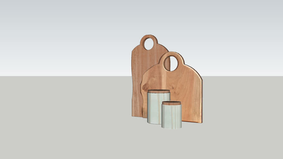 Set 3 Taglieri In Legno Di Acacia Con Supporto E Scanalatura Per Succhi – Cucina, Carne, Verdura, Formaggi