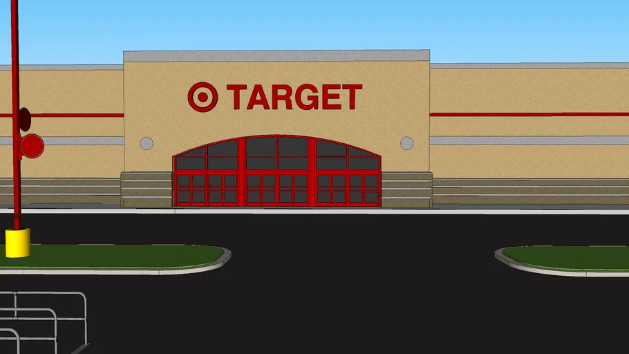 Target store (early 2000's exterior) 3D Warehouse