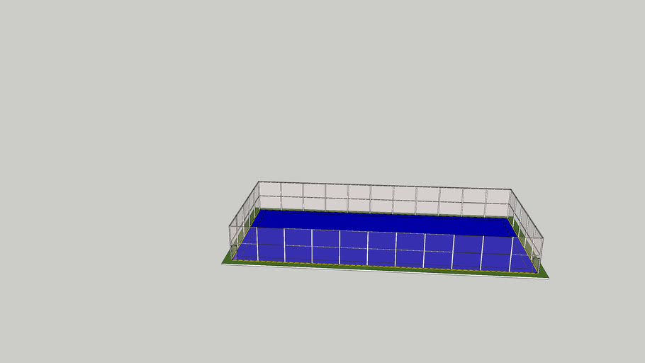 Lapangan Futsal Out Door 3d Warehouse