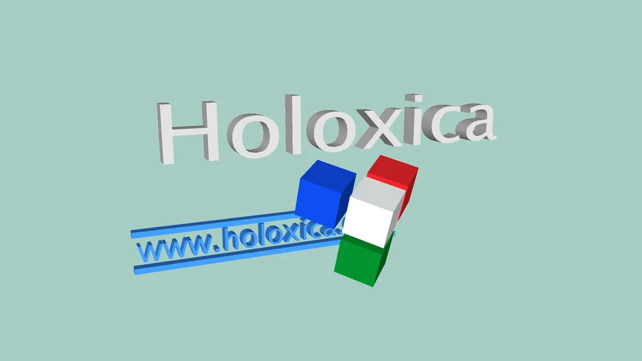 Holoxica DIY 3D hologram template